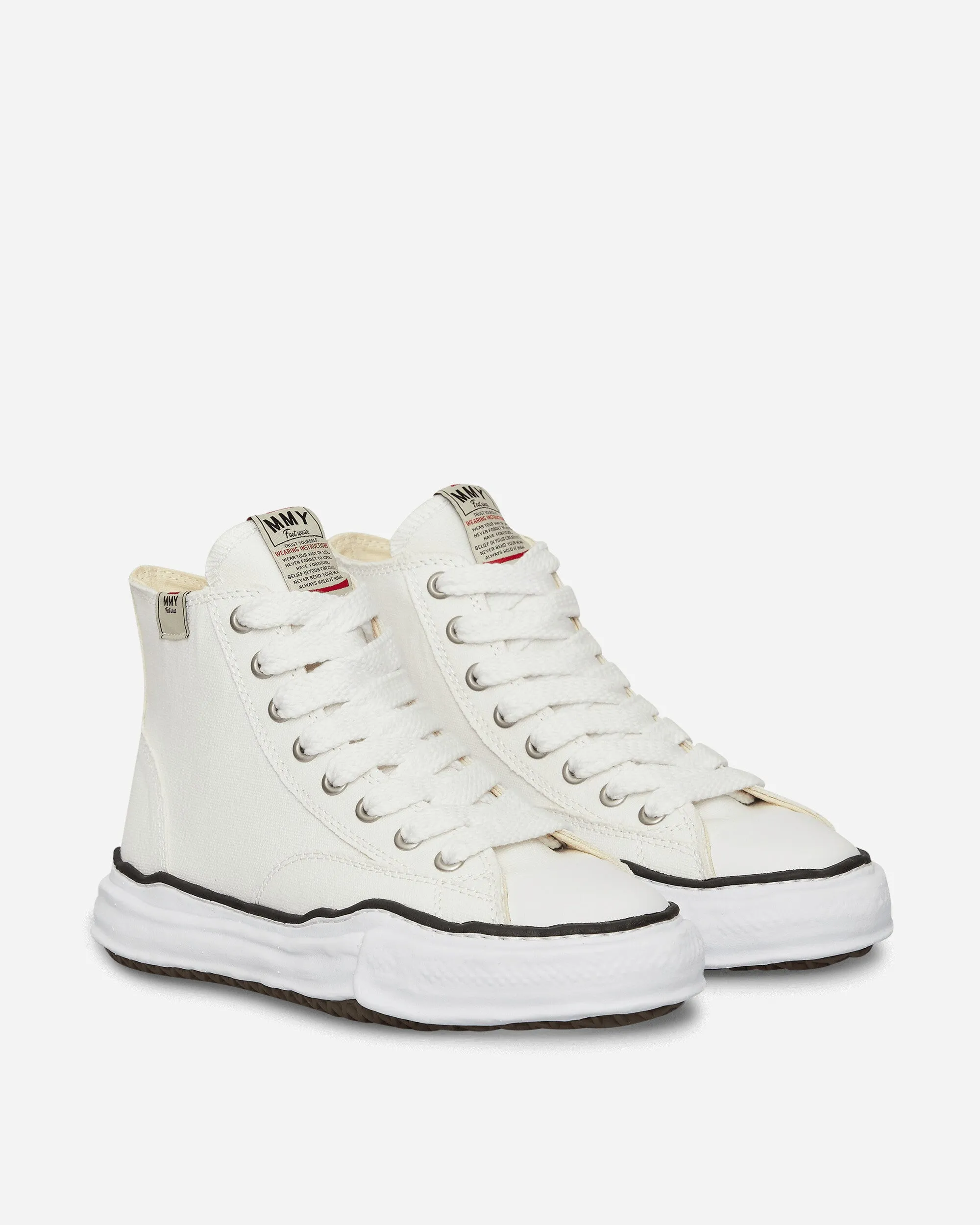 Peterson OG Sole Canvas High Sneakers White