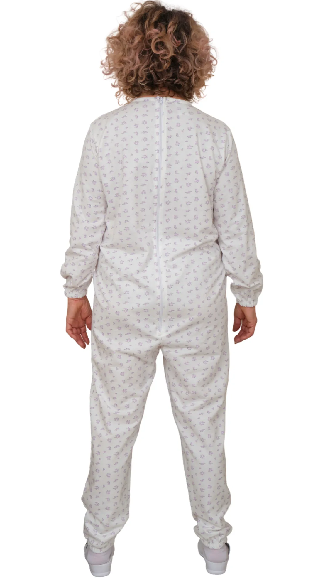 Pigiama Sanitario Manica Lunga Felpato Invernale Unisex colore Unico 100% cotone - 9012-F