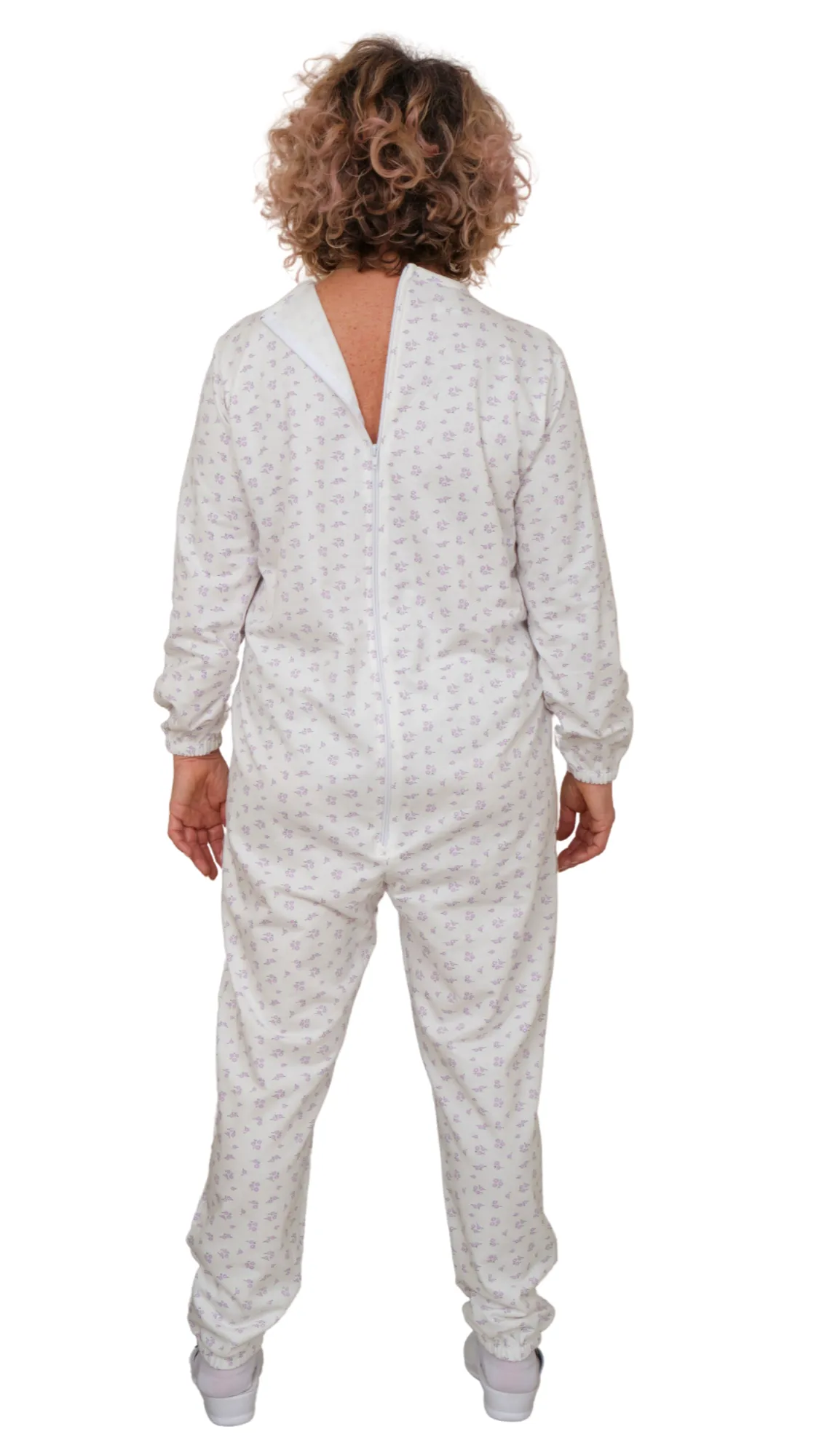 Pigiama Sanitario Manica Lunga Felpato Invernale Unisex colore Unico 100% cotone - 9012-F