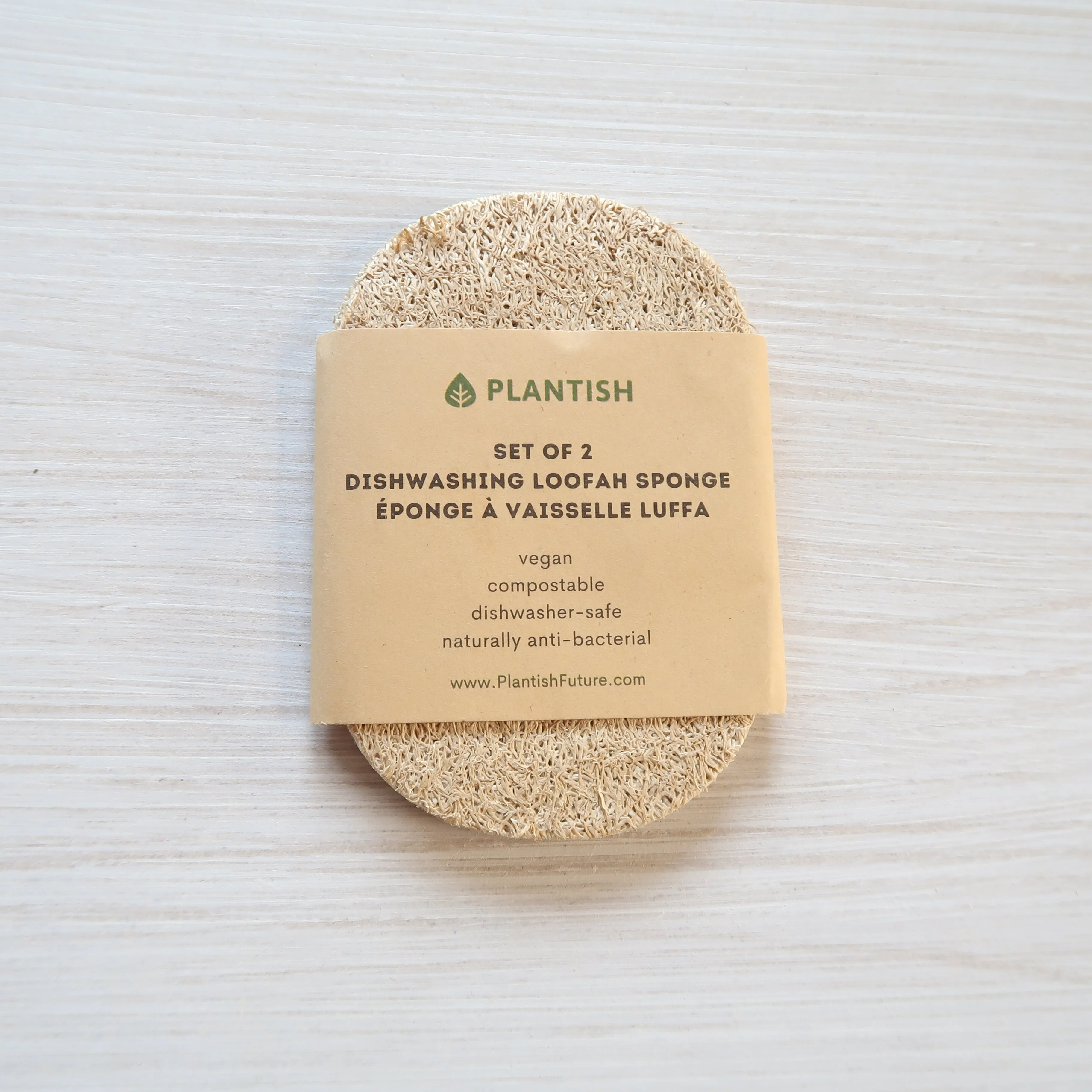 PLANTISH - LOOFAH DISHWASHING SPONGE