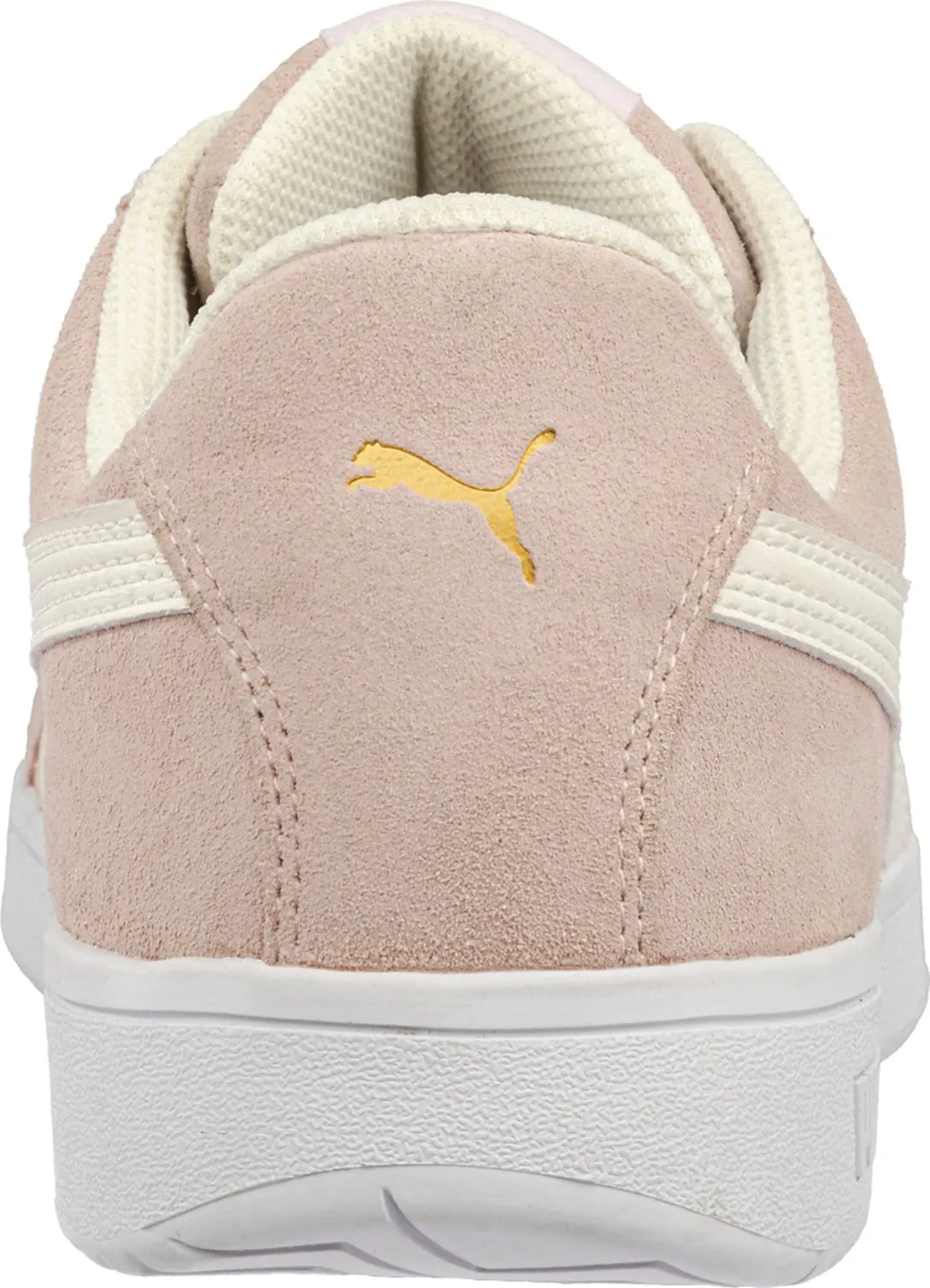 Puma Safety Womens Iconic Low ASTM Pink Suede Work Shoes