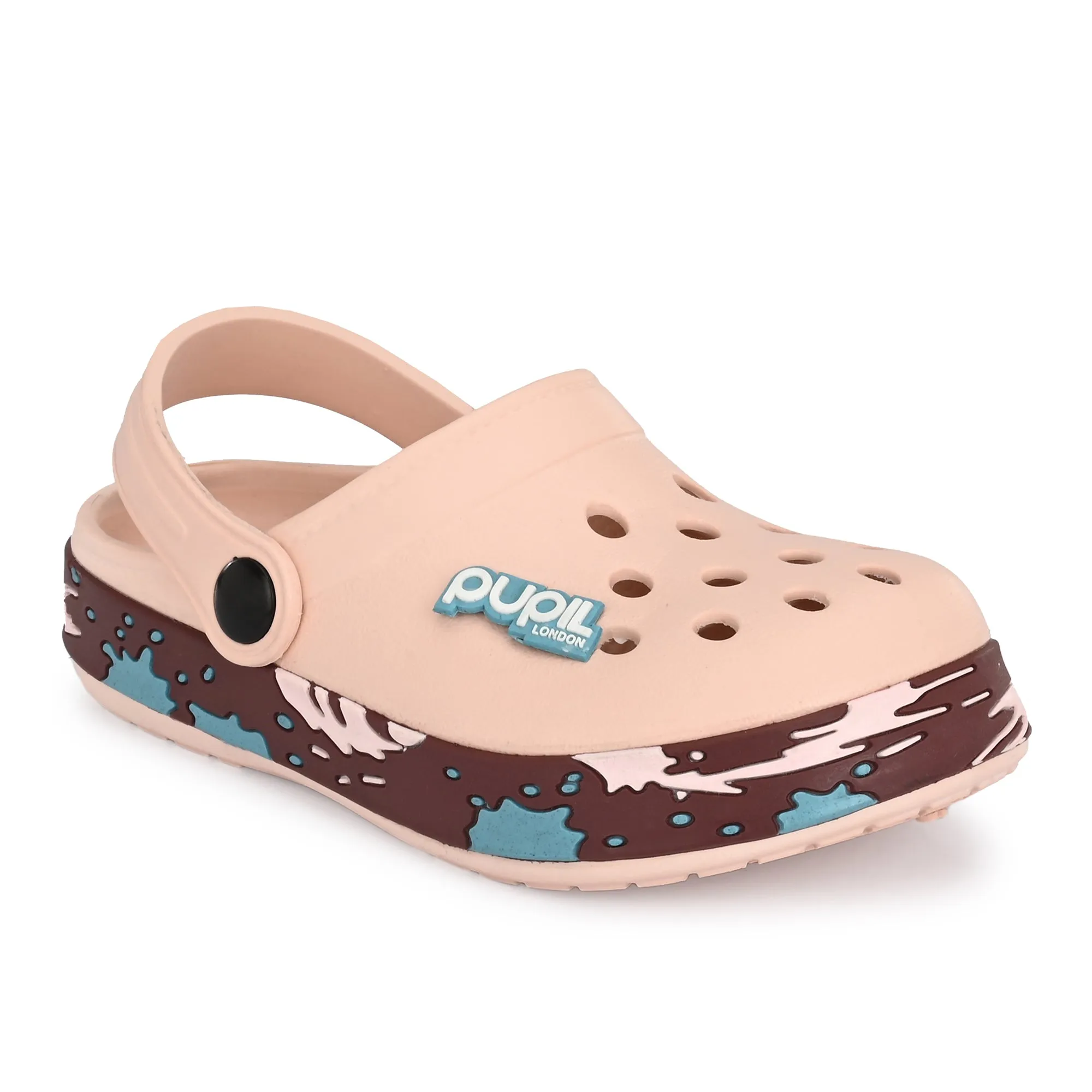 Pupil London Petal Pink Clogs (Wembley-02)