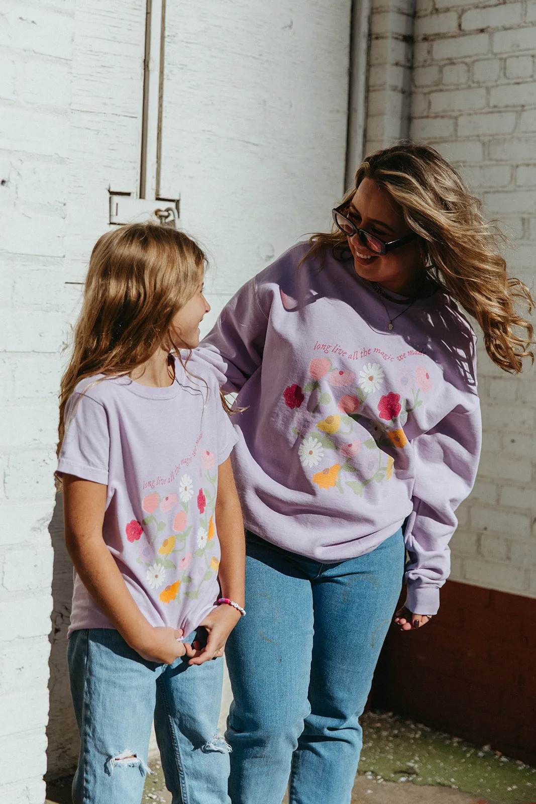 Reagan Baylee: Long Live Flowers Sweatshirt