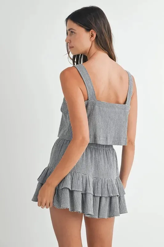 SADIE GINGHAM SET