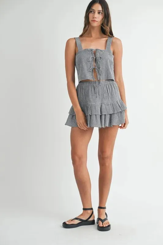 SADIE GINGHAM SET