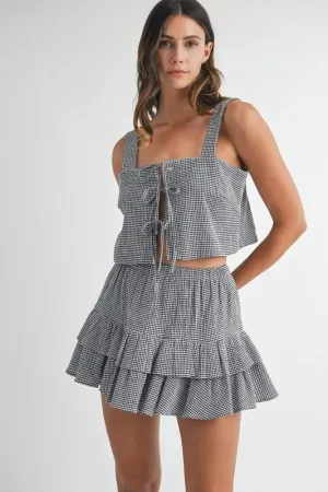 SADIE GINGHAM SET