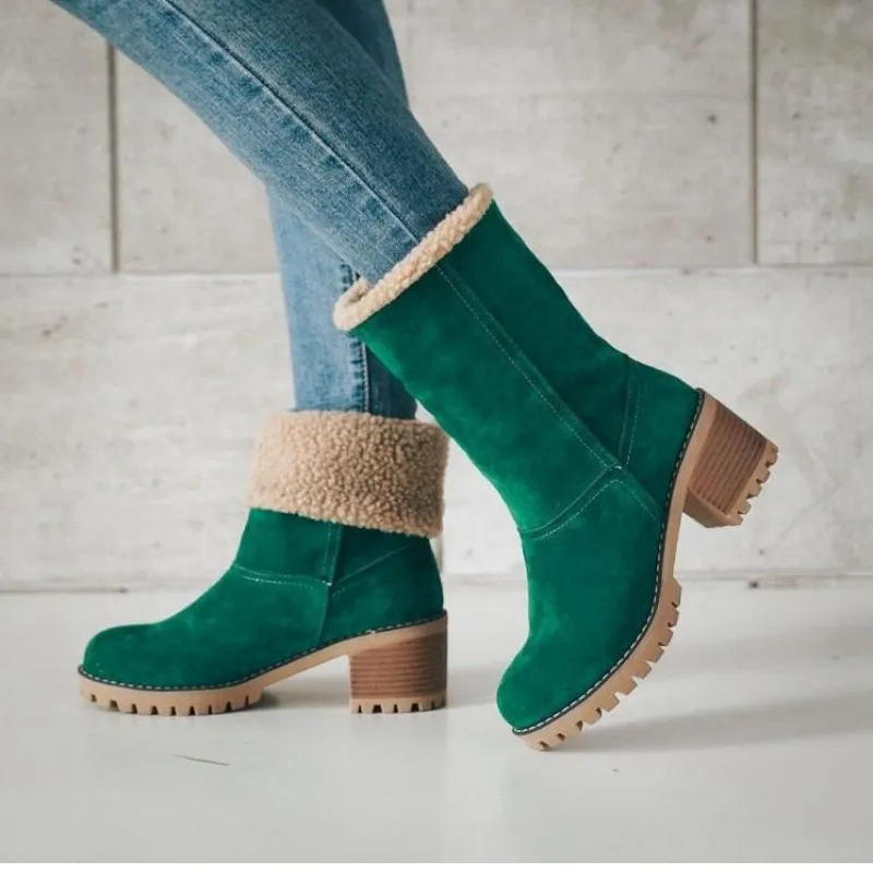 Serena | Warm Suede Boots