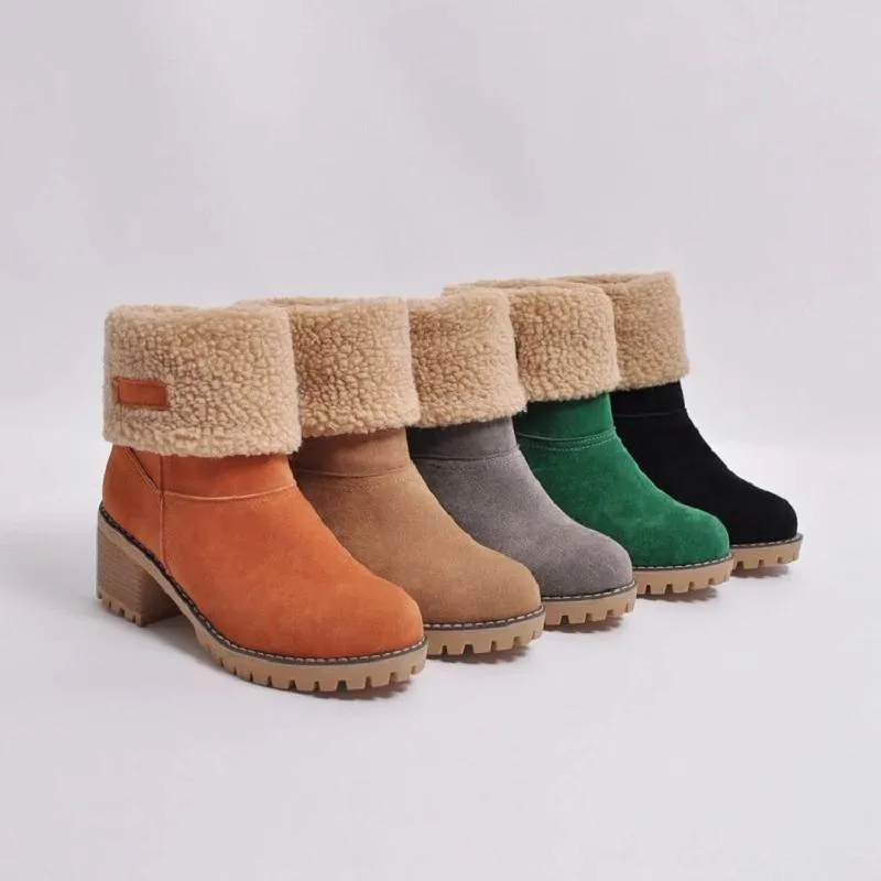Serena | Warm Suede Boots