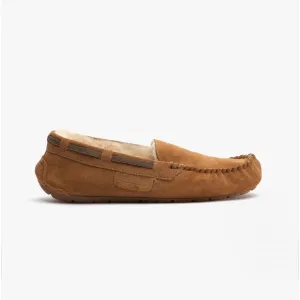 Shepherd MIRRE Womens Sheepskin Moccasin Chestnut