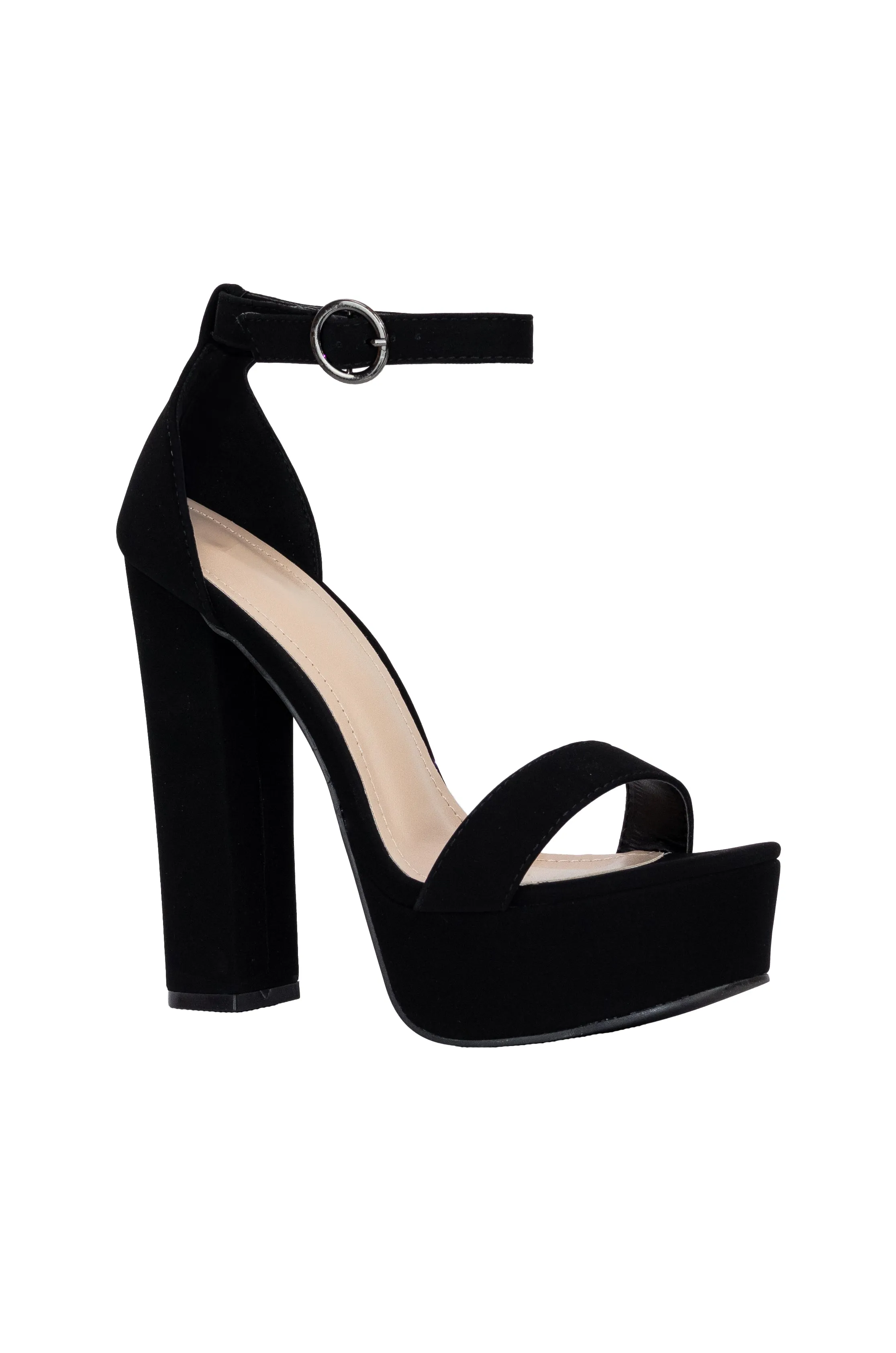 Shocking - Ankle Strap Platform High Heels