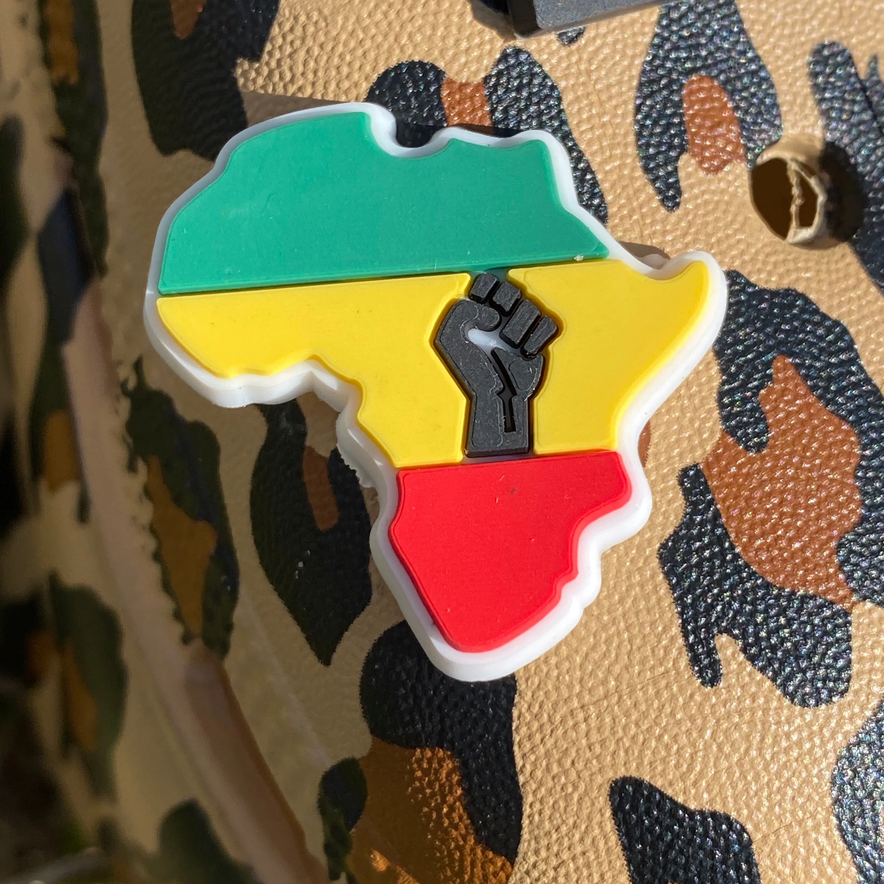 SHOE CHARMS - FIST OF AFRICA