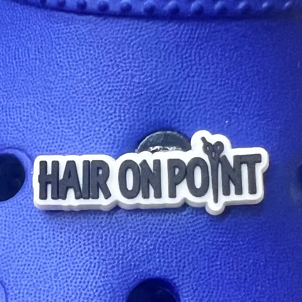 SHOE CHARMS -  HAIR ON POINT