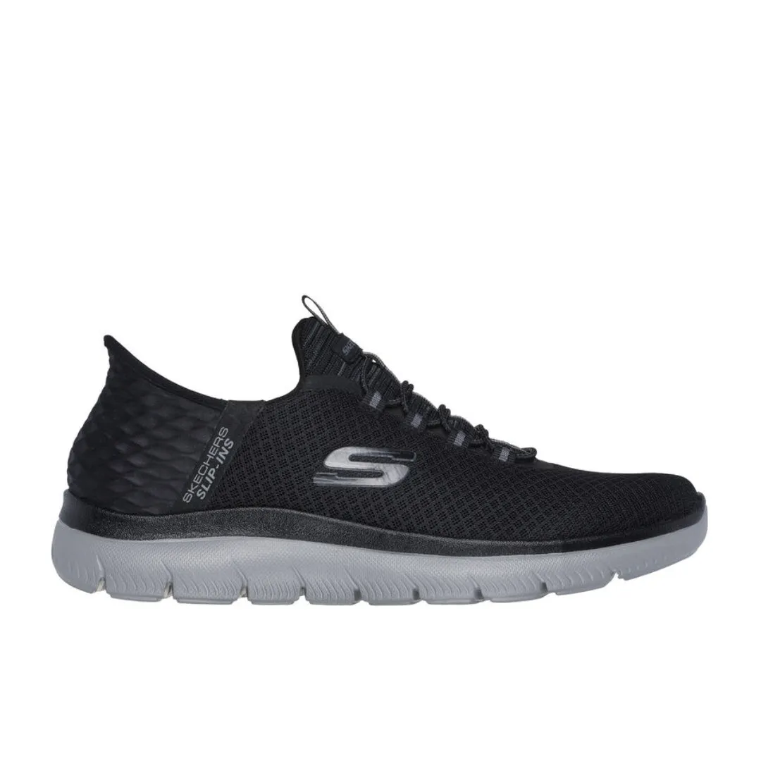 Skechers Men's Slip-ins: Summits - High Range 232457W Black/ Charcoal Sneaker