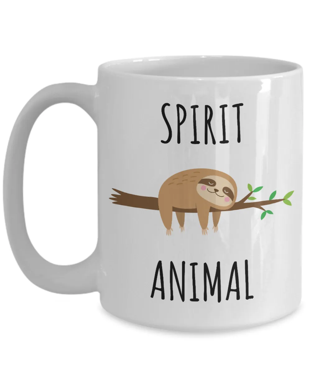 Sloth Mode Mug Spirit Animal Gifts Funny Sloths Coffee Cup