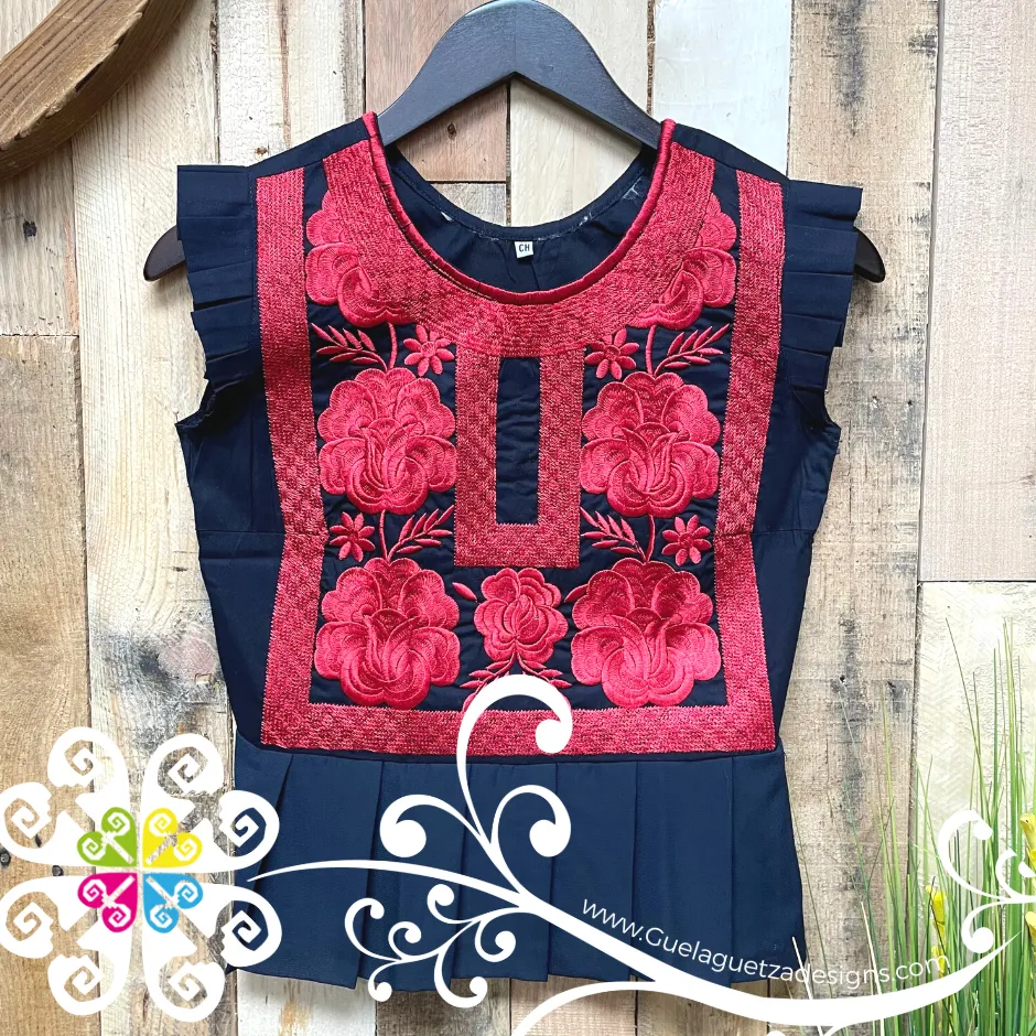 Small Tehuana Linda - Women Casual Top