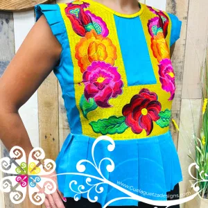 Small Tehuana Linda - Women Casual Top