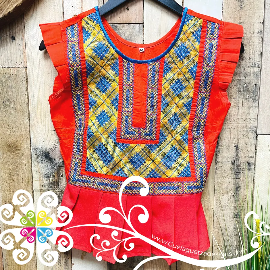 Small Tehuana Linda - Women Casual Top