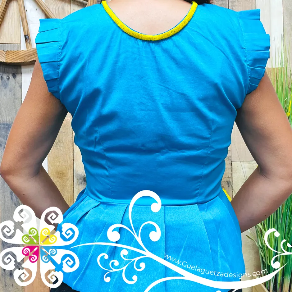 Small Tehuana Linda - Women Casual Top