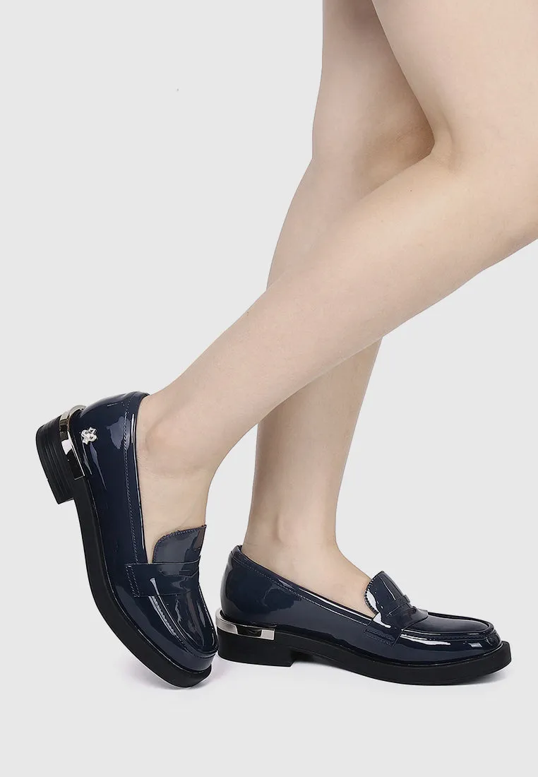 Smile Feels Good Loafers (Midnight Blue)
