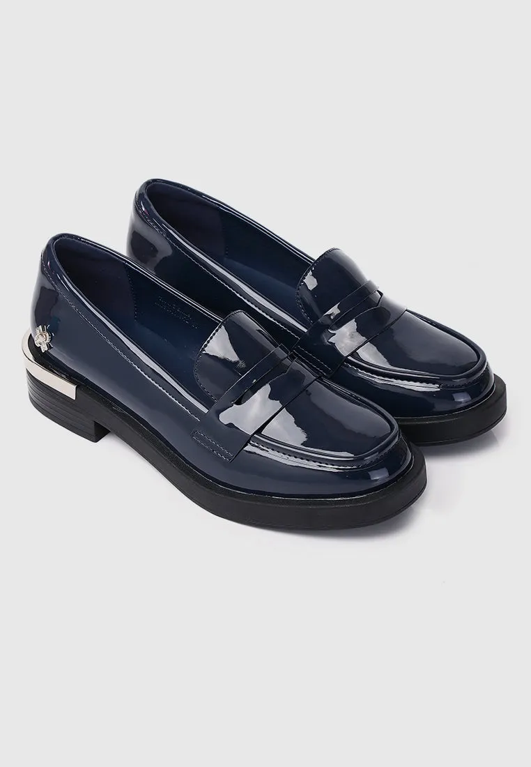 Smile Feels Good Loafers (Midnight Blue)