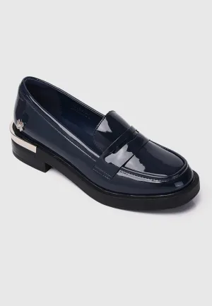 Smile Feels Good Loafers (Midnight Blue)