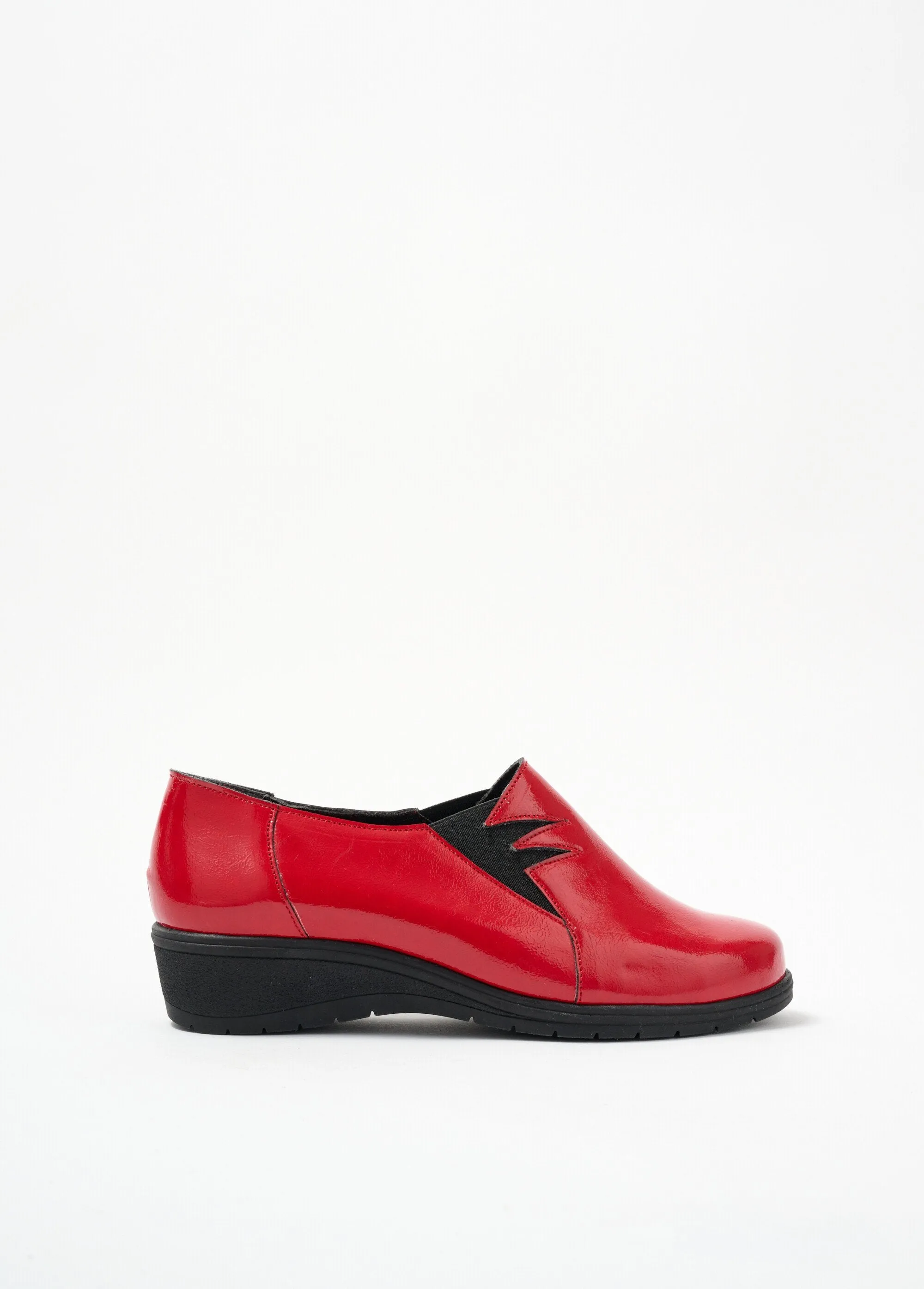 Soft, elasticated comfort loafers