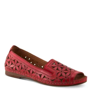 Spring Step Flowerpeep Loafer Moc Shoes