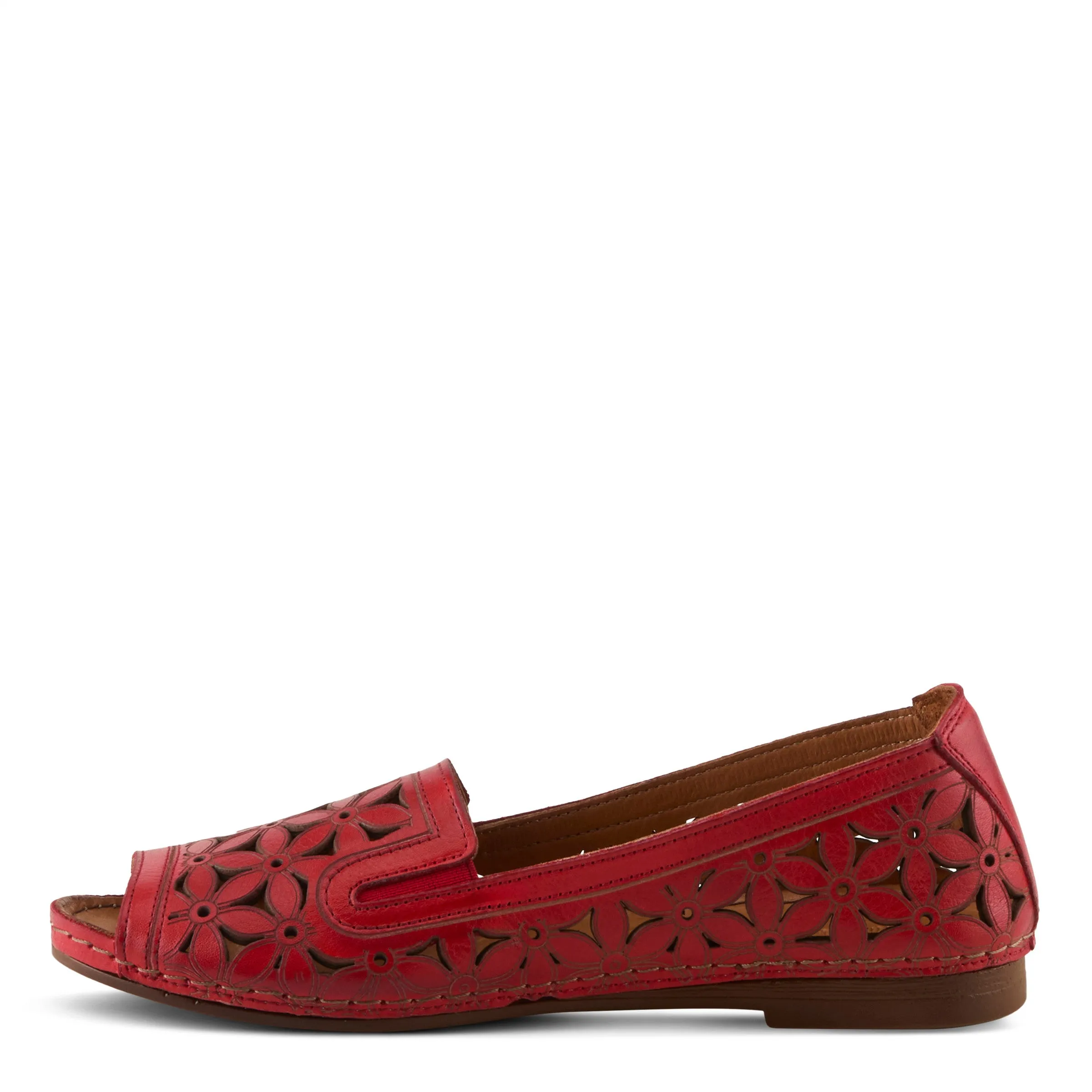 Spring Step Flowerpeep Loafer Moc Shoes