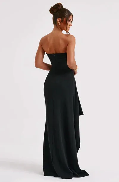 Strapless Evening Gown | Elegant & Bold | Formal Wear