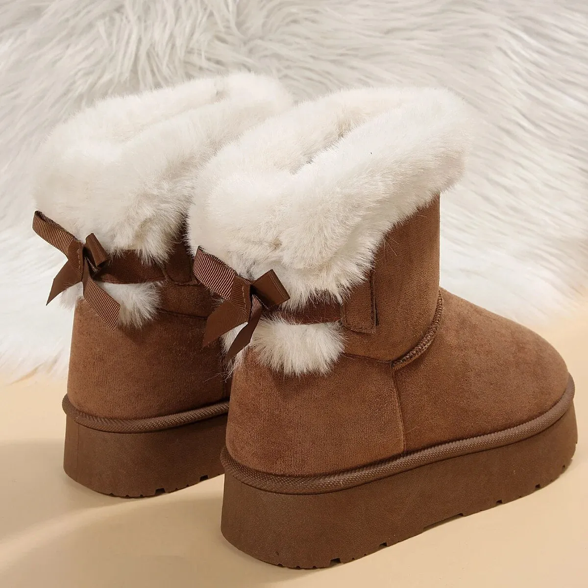 Suede Ankle Boots Women