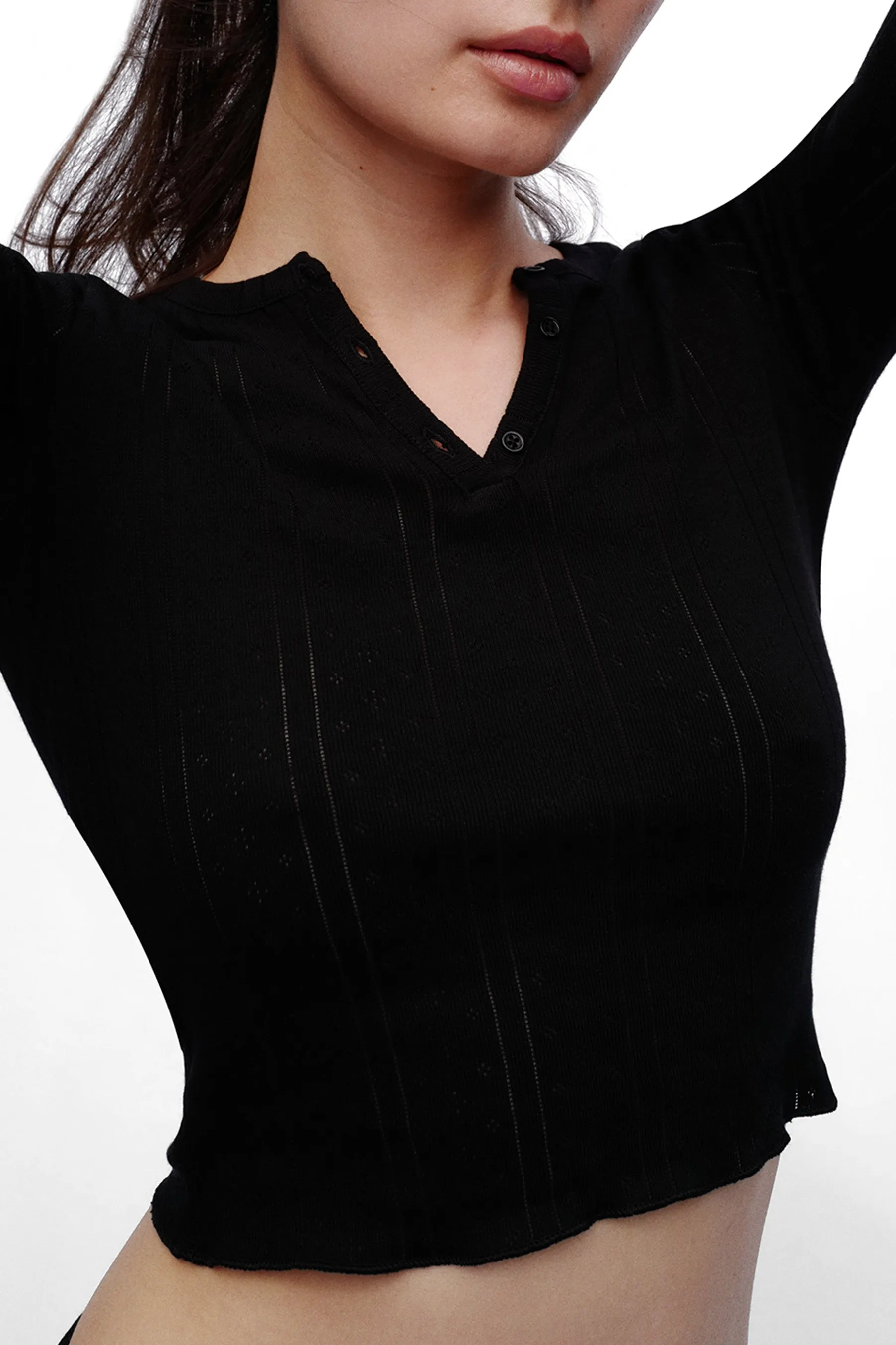 The Baby Henley Black