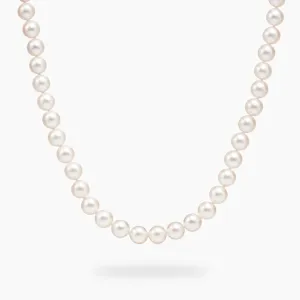 The minimal Akoya Pearl Necklace