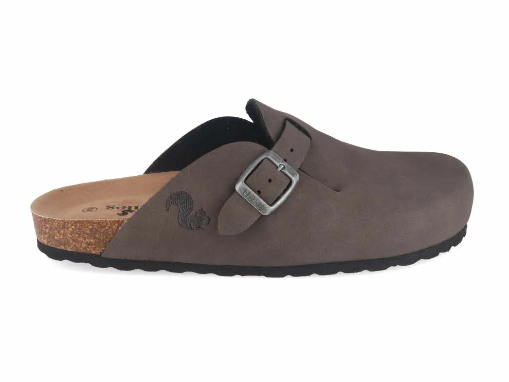 Thies Mens Clogs 'Eco Bio', charcoal