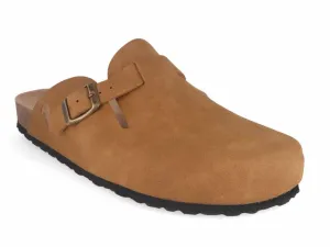 Thies Mens Clogs 'Eco Bio', cognac