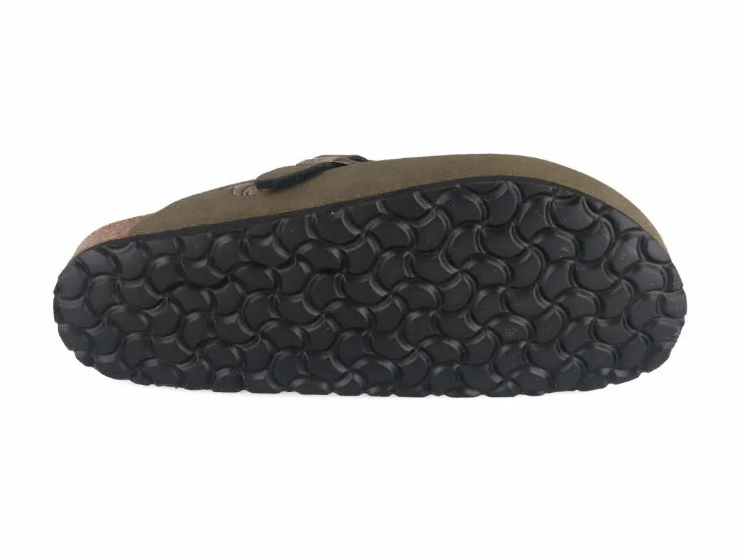 Thies Women Clogs 'Eco Bio', kaki