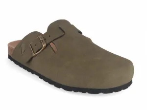 Thies Women Clogs 'Eco Bio', kaki