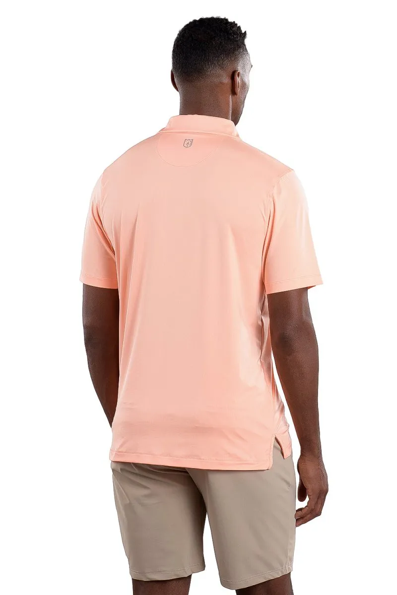 Toby Polo In Ares Coral - Comfort Fit - FINAL SALE