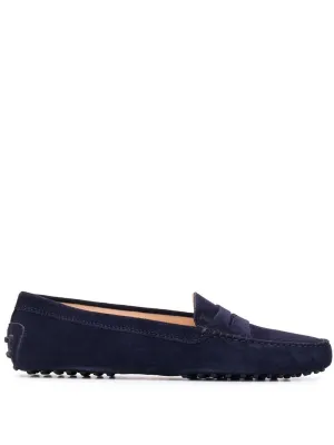 Tods Flat Blue Shoes