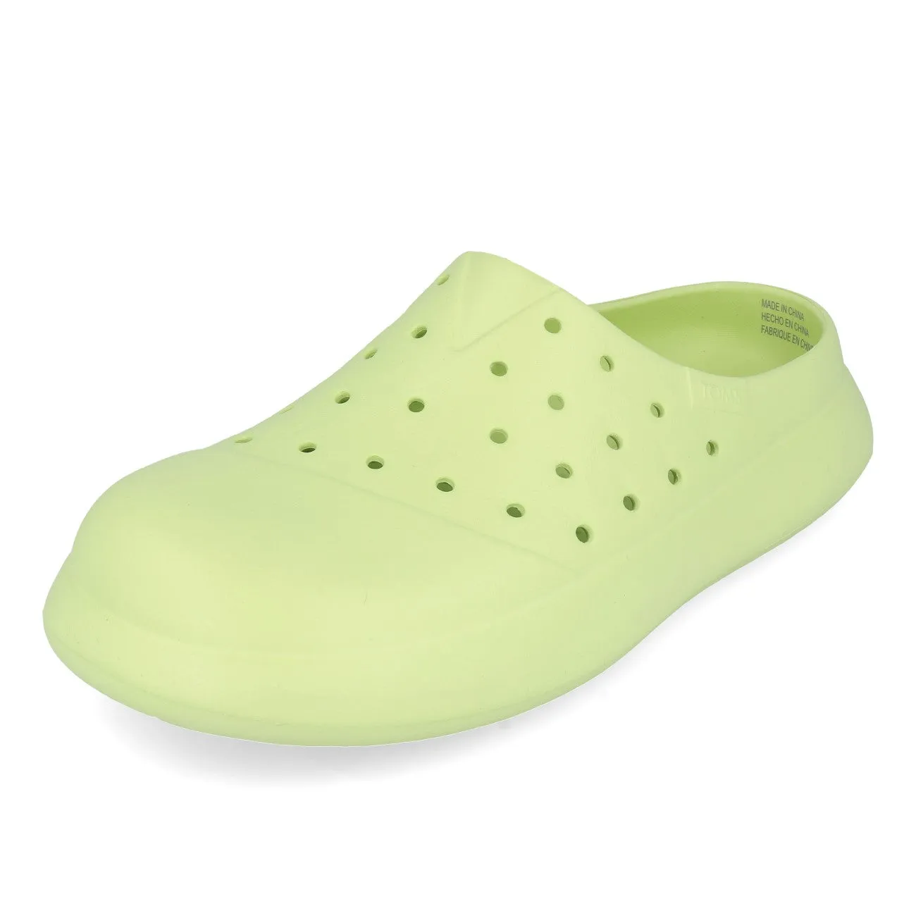 Toms Womens Alpargata Mallow Mule Molded Damen Pistachio Green Eco EVA