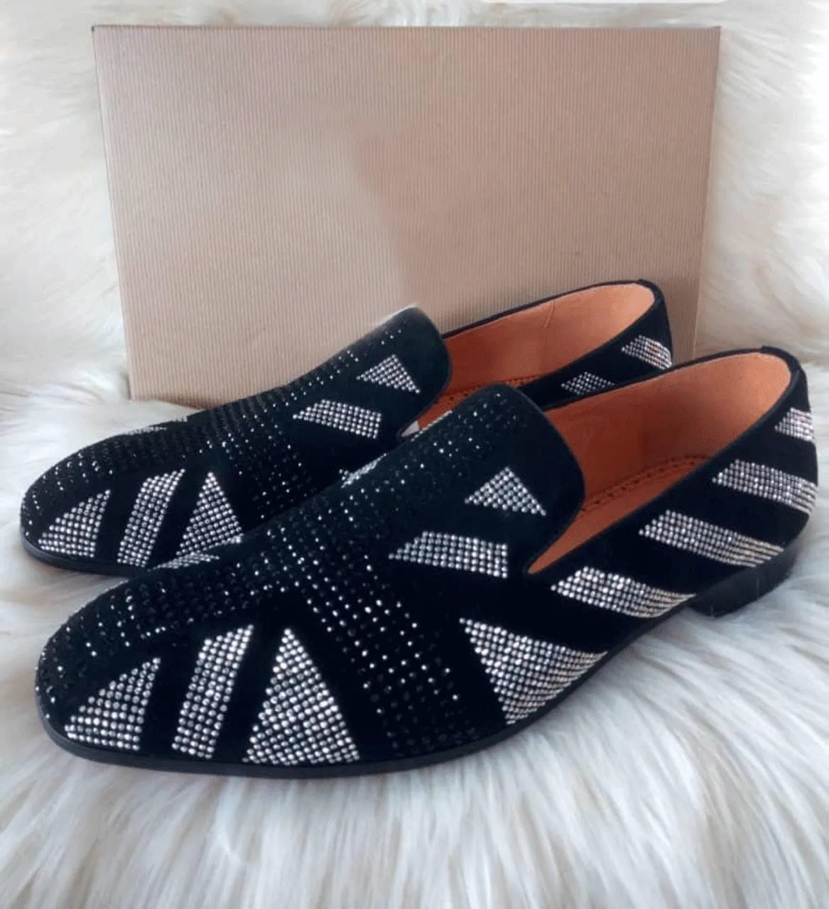 Trendy Shiny Handmade Sheet Sole Moccasins Shoes For Men's-Unique and Classy
