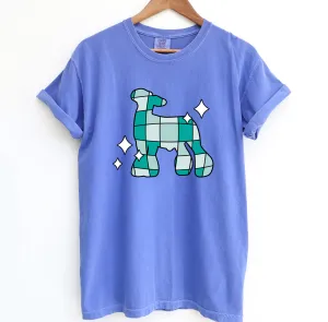 Turquoise Disco Lamb ComfortWash/ComfortColor T-Shirt (S-4XL) - Multiple Colors!
