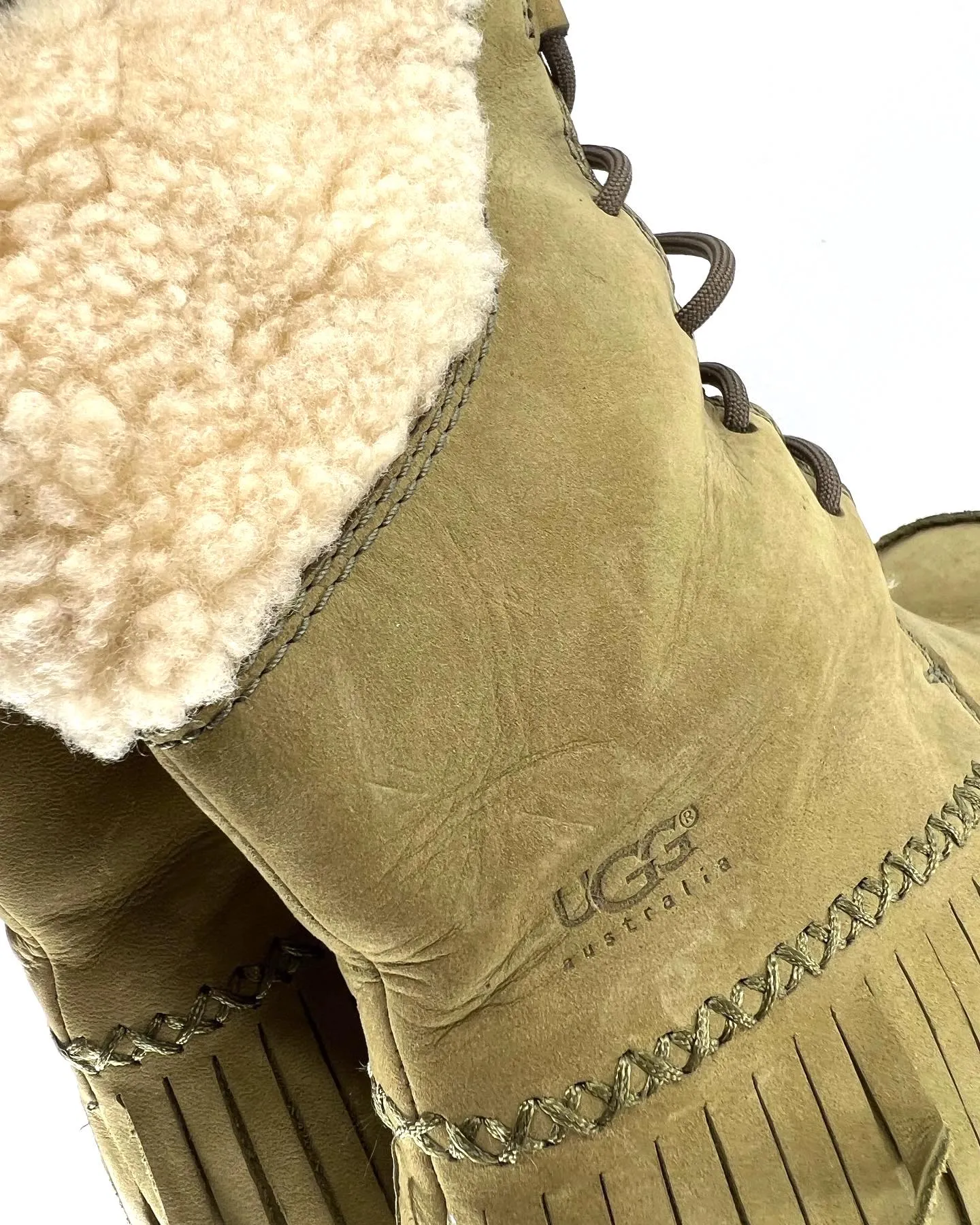 UGG AUSTRALIA SHORELINE SHEARLING WINTER TALL BOOTS