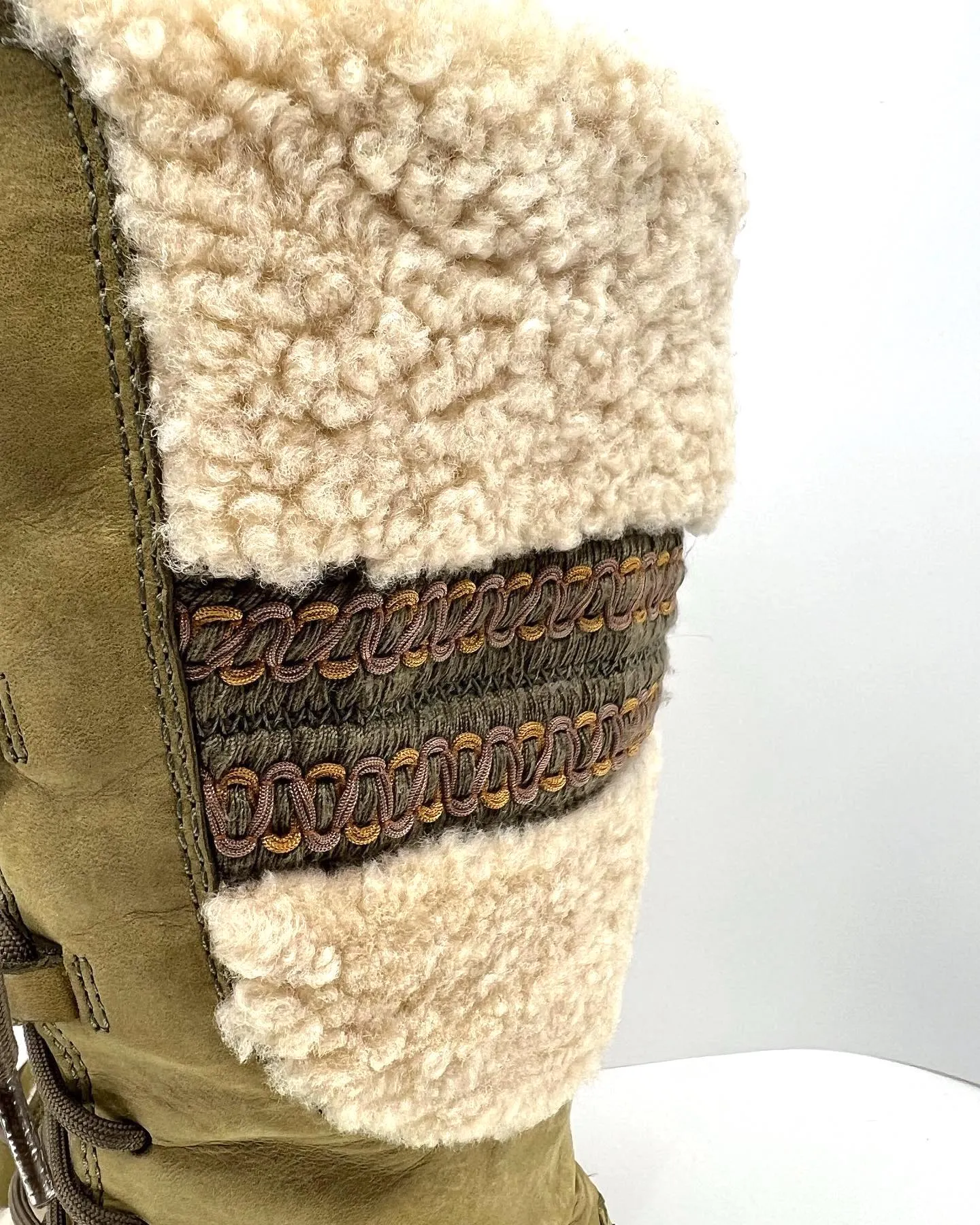 UGG AUSTRALIA SHORELINE SHEARLING WINTER TALL BOOTS