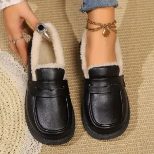 Velora Fur Slip-On
