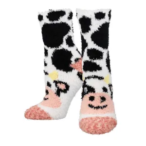 Warm & Cozy Moo Cow | Women | White