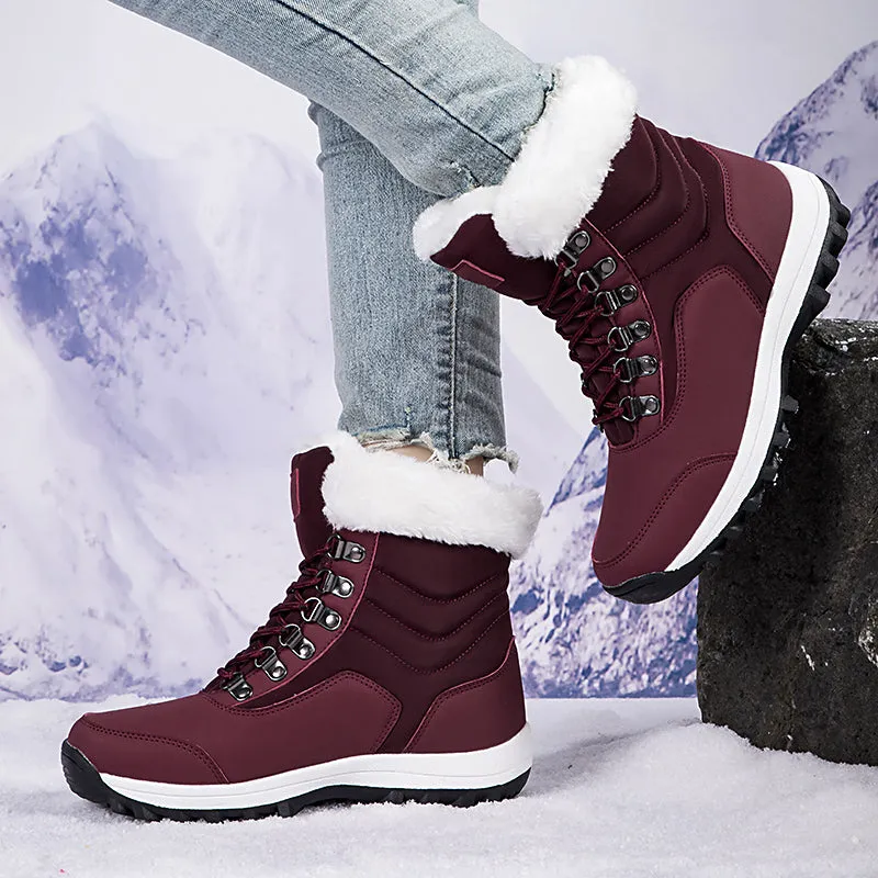 Warm Plush Snow Boots