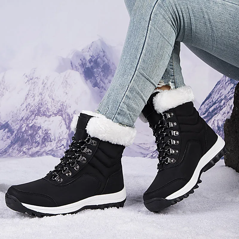 Warm Plush Snow Boots