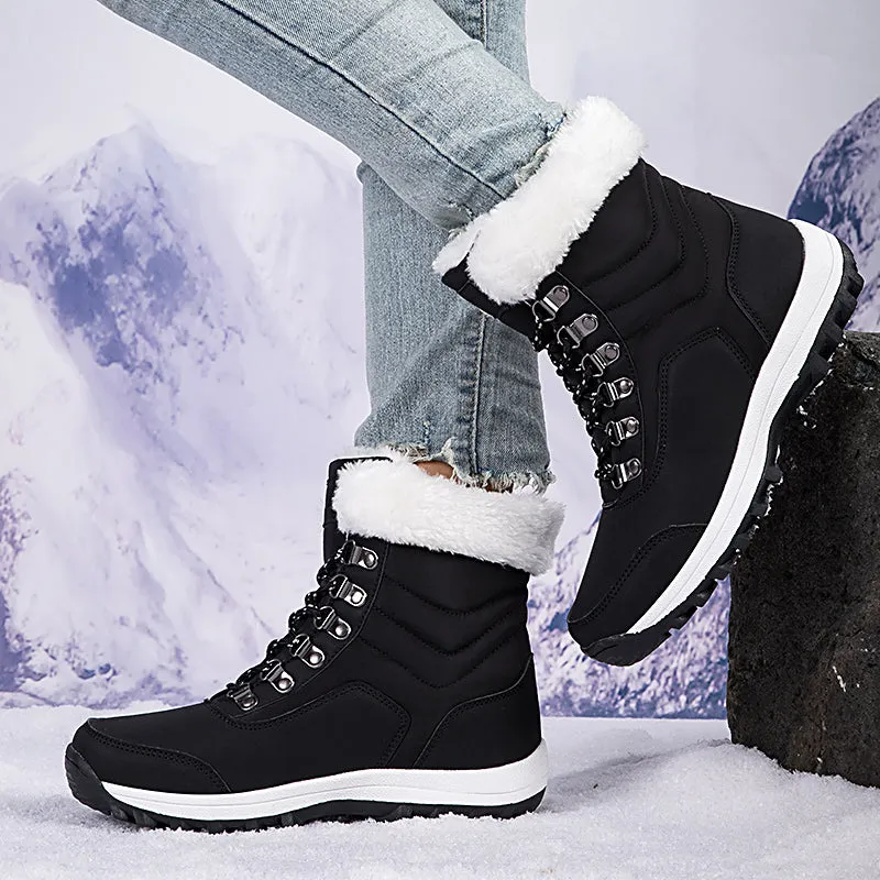 Warm Plush Snow Boots