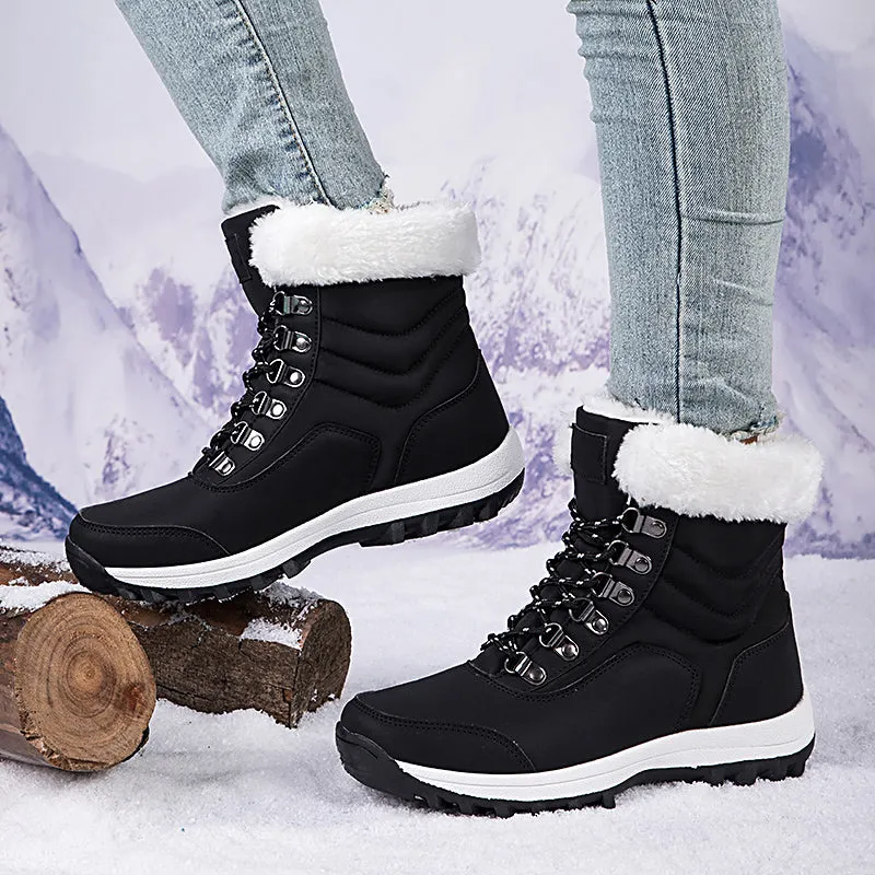 Warm Plush Snow Boots