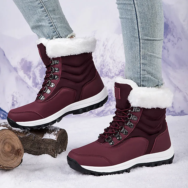 Warm Plush Snow Boots